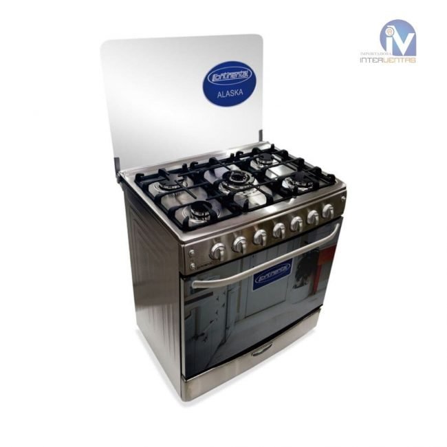 Cocina a Gas Indurama 5 Quemadores Con Grill Monaco - Electromegaecuador