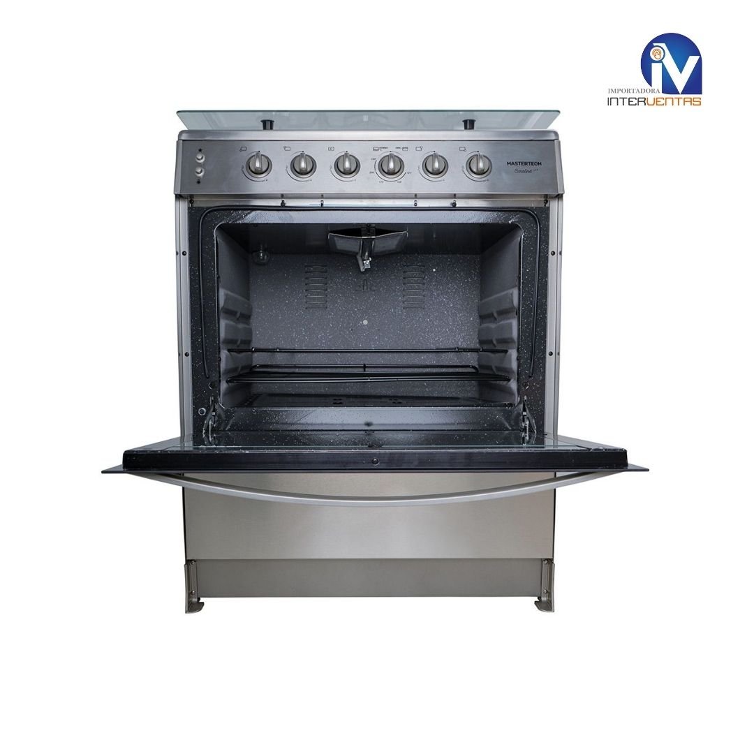Cocina 5 Quemadores, grill, encendido electronico, parrillas de hierro  fundido - IMPORTADORA INTERVENTAS